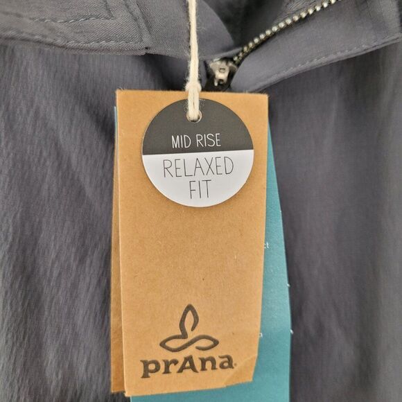 Prana Sage Jogger Ripstop Cargo Pants Stretch Gray Size 2 NWT - Picture 12 of 14